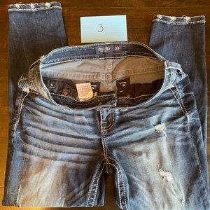 Miss Me Curvy Ankle Skinny Sstretch Jean 29 Waist